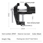 Golf Grip Replacement Tool Removal Kit, PGM ZP047 Bench Clamp Fixture, PGM ZP045 Rubber Fixture, PGM ZP042 Disassembly Hook Knife, PGM ZP044 Double-sided Glue