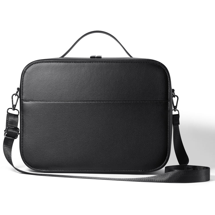 For Apple Vision Pro Headset Multifunctional Storage Bag Carrying Case, Black, Brown