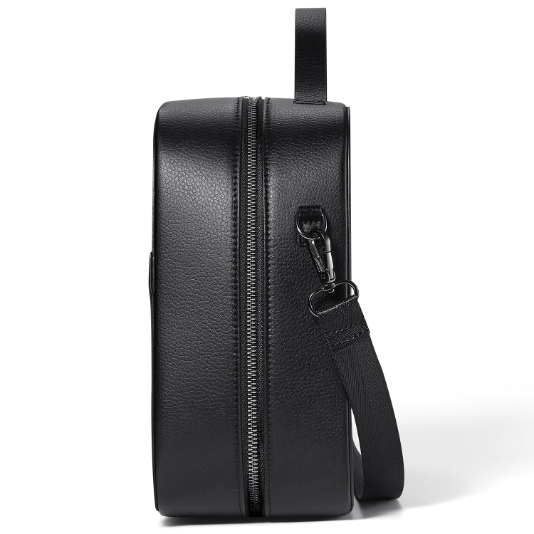 For Apple Vision Pro Headset Multifunctional Storage Bag Carrying Case, Black, Brown