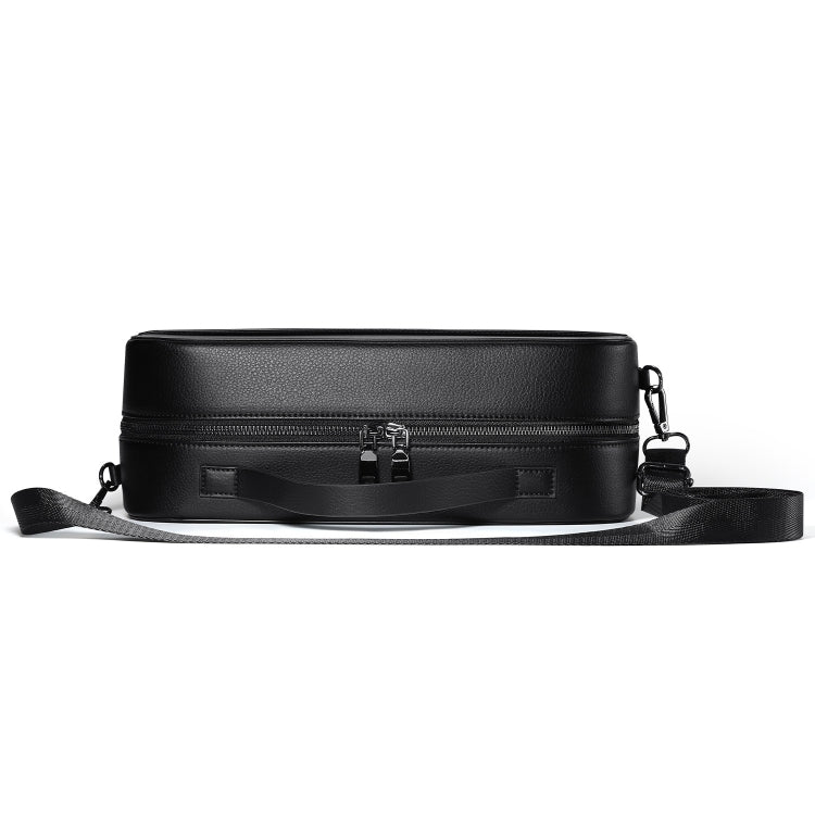 For Apple Vision Pro Headset Multifunctional Storage Bag Carrying Case, Black, Brown