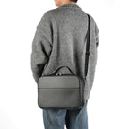 For Apple Vision Pro Headset Multifunctional Storage Bag Carrying Case, Black, Brown