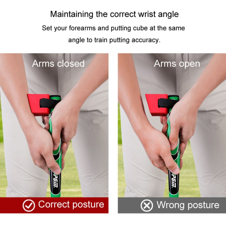 PGM JZQ031 Golf Putter Wrist Fixer Auxiliary Practice Set For Beginners Golf Posture Corrector
