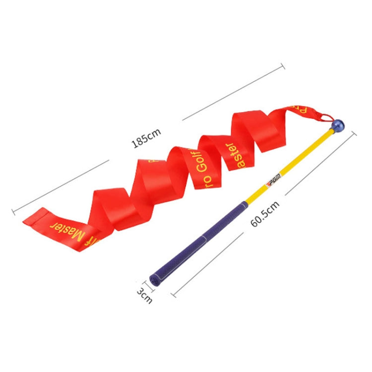Golf Exerciser Ribbon Swing Stick Audible Practice To Improve Swing Speed, PGM HGB020
