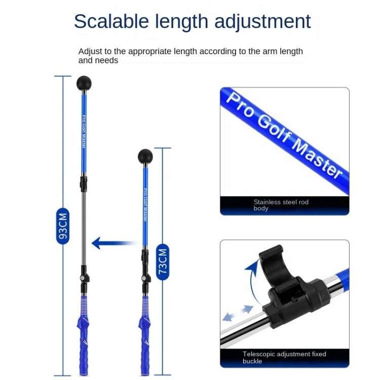 PGM HGB023 Foldable Golf Swing Trainer Correction Practitioner Adjustable Length Angle Trainer For Beginner
