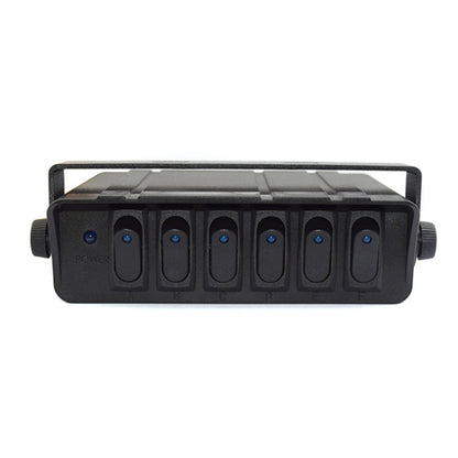 12V Ship Car 6-digit 3PIN Switch Panel Control System With Wiring