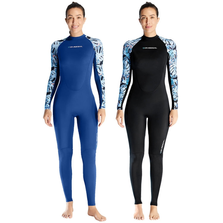 DIVE & SAIL Ladies Quick-Drying Sun Protection One-Piece Wetsuit Swimming And Surfing Snorkeling Suit, S, M, L, XL, XXL