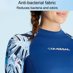DIVE & SAIL Ladies Quick-Drying Sun Protection One-Piece Wetsuit Swimming And Surfing Snorkeling Suit, S, M, L, XL, XXL