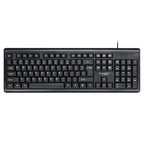 T-WOLF 104-keys USB Computer Office Home Wired Keyboard, T15