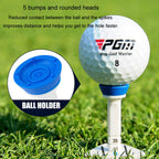 PGM QT022 Golf Tee Adjustable Limit Aiming Assist 77mm Tee Length, 4pcs /Box