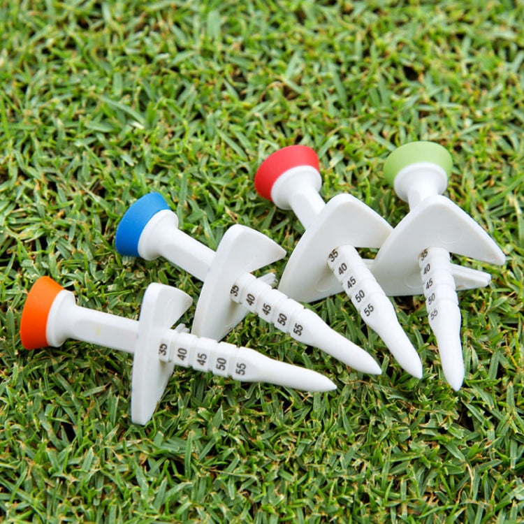 PGM QT022 Golf Tee Adjustable Limit Aiming Assist 77mm Tee Length, 4pcs /Box