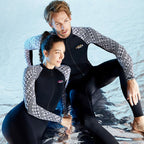 DIVE & SAIL One-Piece Sun Protection Wetsuit Quick Dry Beach Surfing Swimsuit, S, M, L, XL, XXL