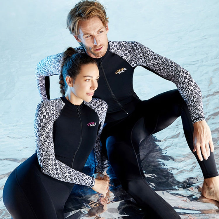 DIVE & SAIL One-Piece Sun Protection Wetsuit Quick Dry Beach Surfing Swimsuit, S, M, L, XL, XXL