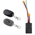 Electric Scooter 36-55V Anti-Theft Alarm Detector + 2 Remote Controller, For Xiaomi M365, For Ninebot Max G30