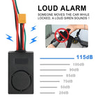 Electric Scooter 36-55V Anti-Theft Alarm Detector + 2 Remote Controller, For Xiaomi M365, For Ninebot Max G30