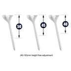 20pcs /Box PGM QT031 83mm Golf Ball Tee 10 Degree Angled Ball Spike Aiming Arrow