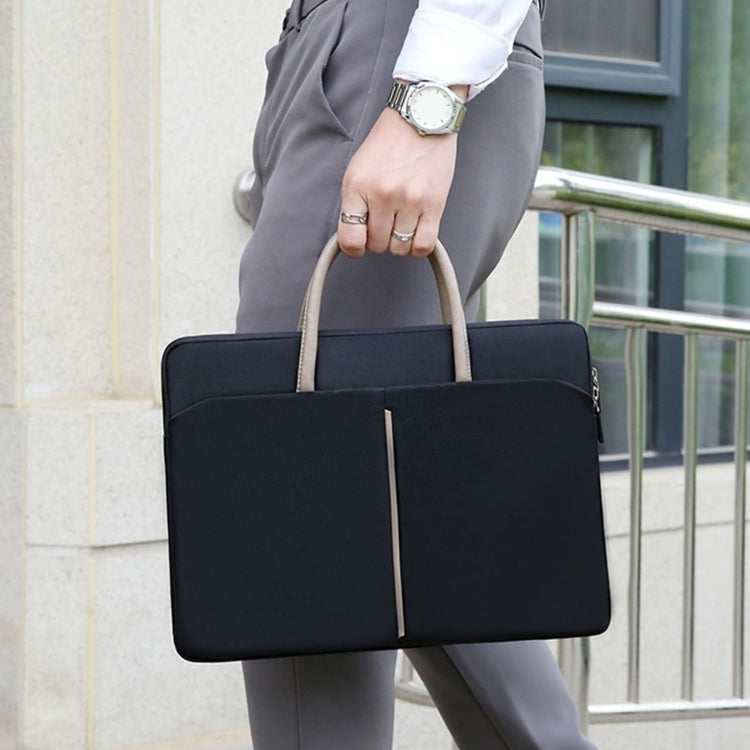 Oxford Cloth Laptop Bag Mens Womens Briefcase with PU Handle, 13 -13.3 Inch, 14 -14.6 Inch, 15 -15.6 Inch