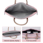 Oxford Cloth Laptop Bag Mens Womens Briefcase with PU Handle, 13 -13.3 Inch, 14 -14.6 Inch, 15 -15.6 Inch