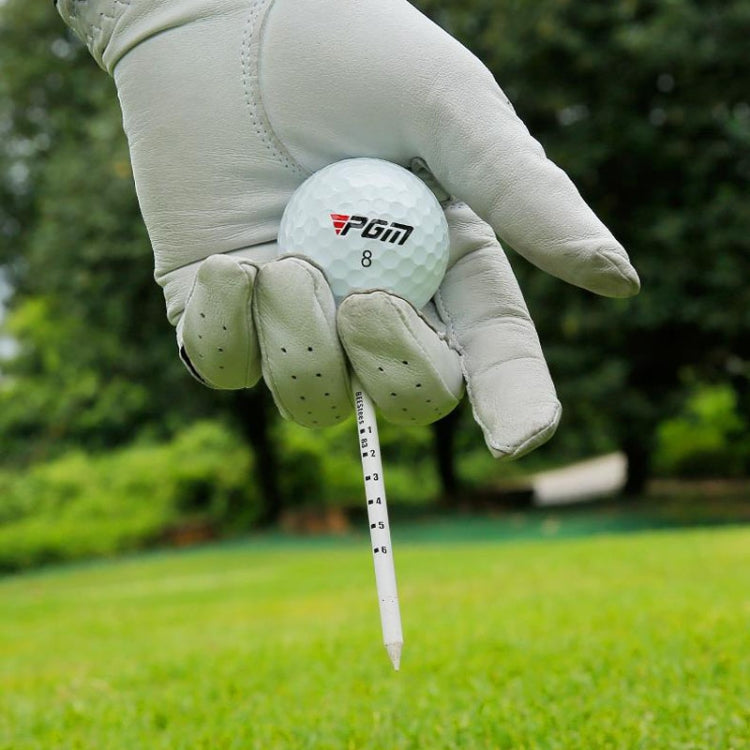 30pcs /Box PGM QT029 Golf Wooden Tee Limit Adjustable Height Ball Spike Golf Depth Marker Tee, 53mm, 69mm, 83mm