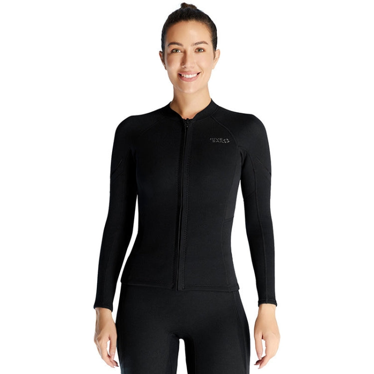 DIVE & SAIL 1.5mm Warm One-Piece Wetsuit Cold Resistant Swimming And Snorkeling Suit, S, M, L, XL, XXL