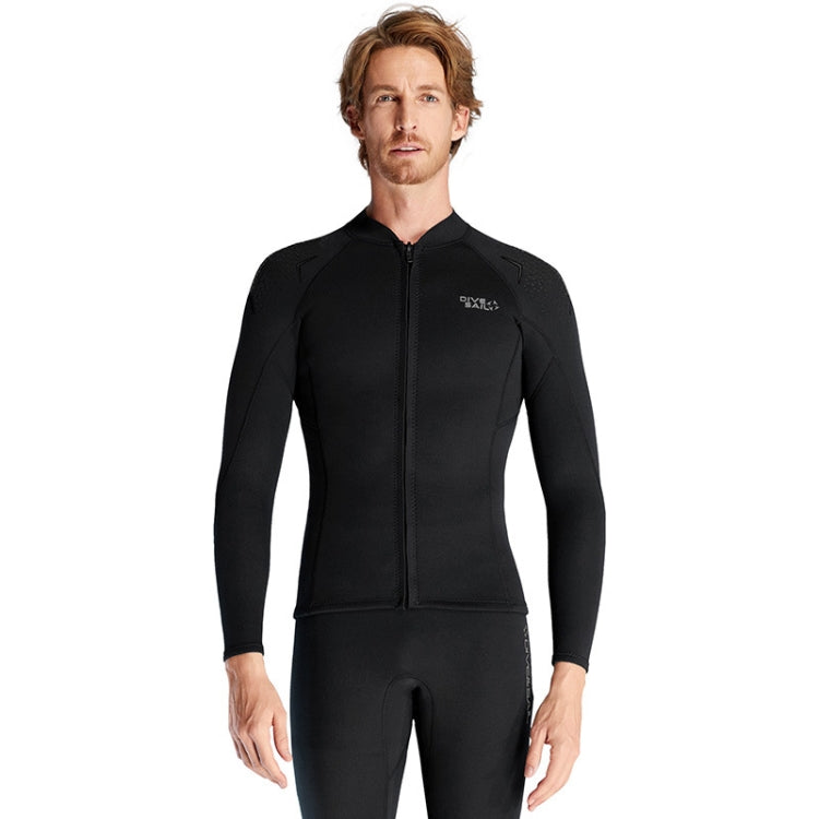 DIVE & SAIL 1.5mm Warm One-Piece Wetsuit Cold Resistant Swimming And Snorkeling Suit, S, M, L, XL, XXL