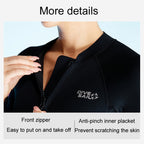 DIVE & SAIL 1.5mm Warm One-Piece Wetsuit Cold Resistant Swimming And Snorkeling Suit, S, M, L, XL, XXL