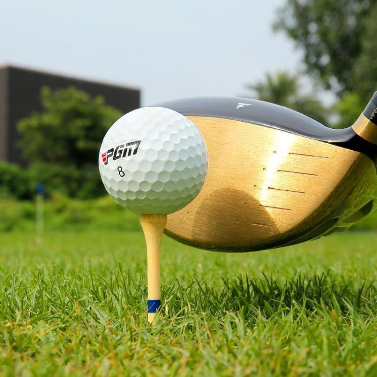 30pcs /Box PGM QT030 Golf Bamboo Tee Adjustable Height Spikes Golf Depth Marker Tee, 83mm, 38mm