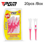 20pcs /Box PGM QT026 83mm Golf Ball Tee Competition Spike Ball Holder