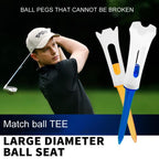 20pcs /Box PGM QT026 83mm Golf Ball Tee Competition Spike Ball Holder