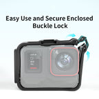 For Insta360 Ace / Ace Pro aMagisn Rabbit Cage Border Sports Camera Accessories, ABS