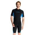 DIVE & SAIL 1.5mm Warm One-Piece Short Sleeve Wetsuit Outdoor Surfing Coldproof Snorkeling Suit, S, M, L, XL, XXL