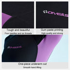 DIVE & SAIL 1.5mm Warm One-Piece Short Sleeve Wetsuit Outdoor Surfing Coldproof Snorkeling Suit, S, M, L, XL, XXL