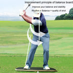 Golf Left / Right Center of Gravity Transfer Plate Improve Balance And Stability For Beginners, PGM HL011