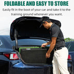 Golf Slope Strike Pad Foldable Swing Trainer Hi-Low Slope Pad, PGM DJD041