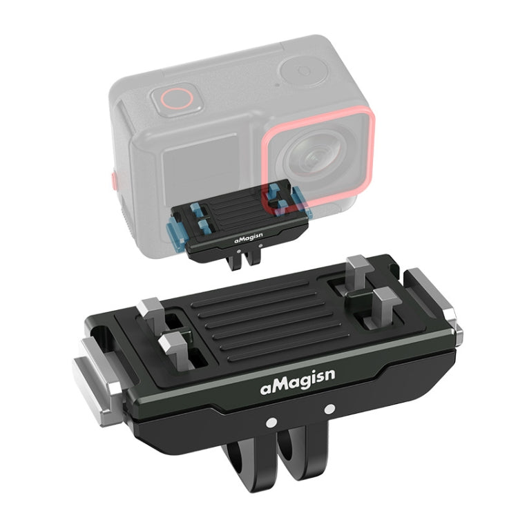 For Insta360 Ace / Ace Pro / X5 aMagisn Metal Magnetic Quick Release Sports Camera Accessories, Metal