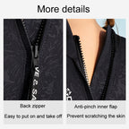 DIVE & SAIL 3mm Long Sleeve One-Piece Warm Wetsuit Surfing Snorkeling Winter Swimming Gear, S, M, L, XL, XXL