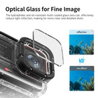 aMagisn Horizontal and Vertical Shooting Dive Shell 60m Waterproof Shell Accessories, For Insta360 Ace Pro, For Insta360 Ace