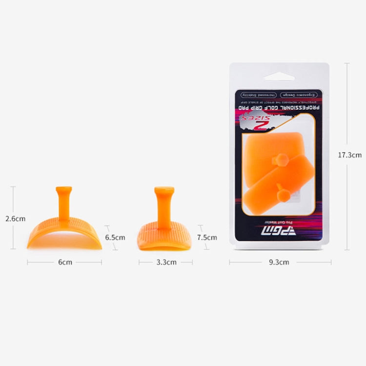 Golf Silicone Magic Stickers Enhance Ball Control Eliminate Tight Grip Corrective Grip Exerciser, PGM JZQ033