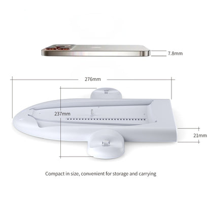 For PS5 Slim Console DOBE Multifunctional Charging Base with RGB Light