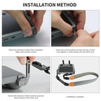 For DJI RC/ RC 2 Drone Remote Control RCSTQ Balance Strap System Lanyard, Balance Strap