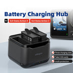 For DJI Osmo Action 4 / 3 AMagisn Battery Charger Seat, For DJI Osmo Action 4 / 3
