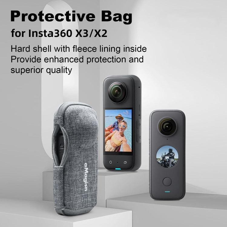 For Insta360 X3 / X2 aMagisn Body Bag Mini Storage Accessories, For Insta360 X3 / X2