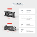 aMagisn Metal Magnetic Absorption Kit For GoPro HERO12 Black /11 Black /10 Black /9 Black, For GoPro HERO12/11/10/9