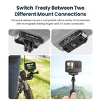 aMagisn Metal Magnetic Absorption Kit For GoPro HERO12 Black /11 Black /10 Black /9 Black, For GoPro HERO12/11/10/9