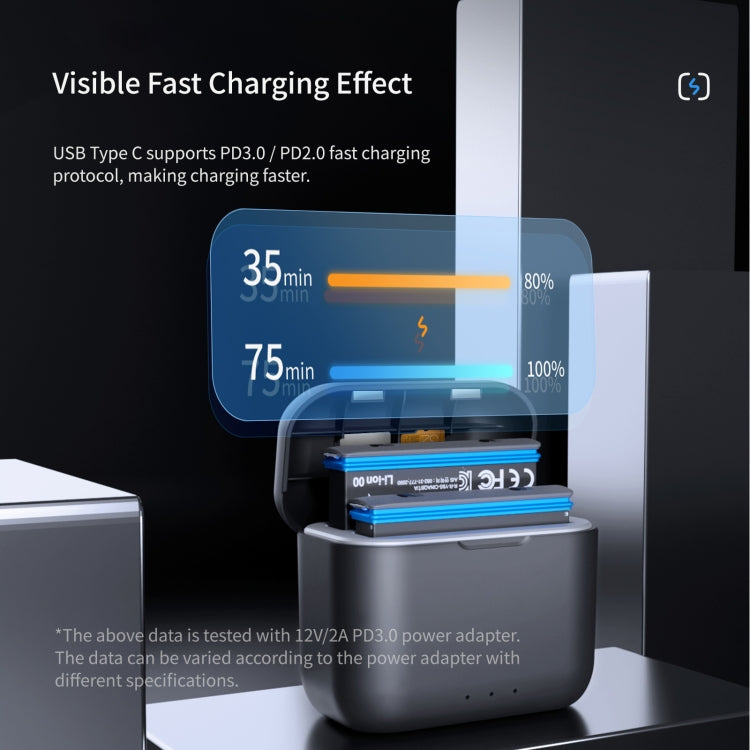 For Insta360 ONE X2 aMagisn Battery Fast Charging Box, For Insta360 ONE X2