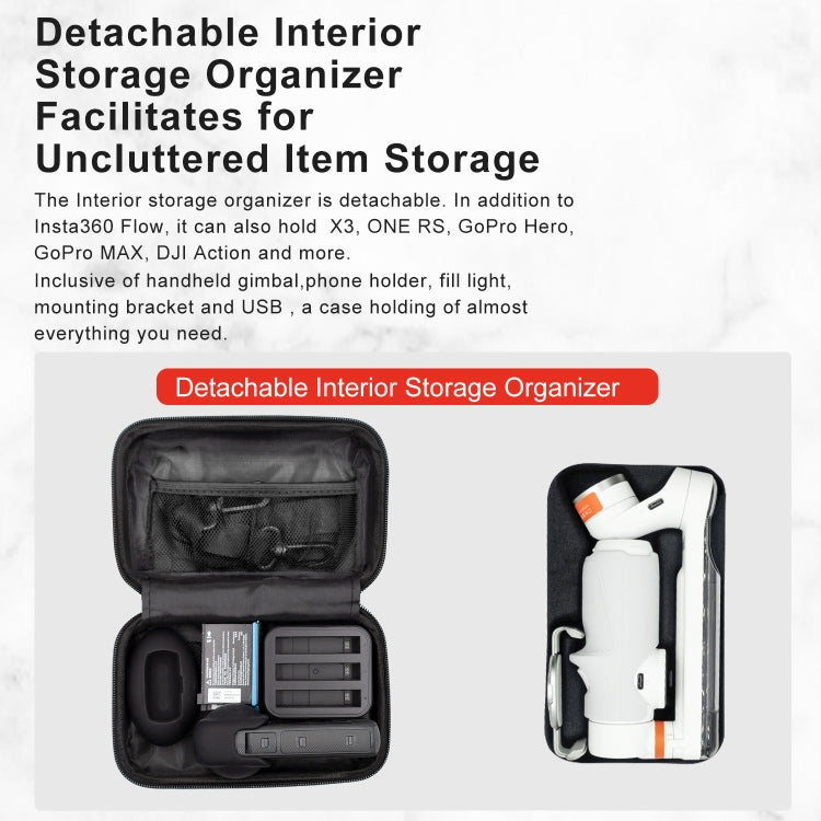For Insta360 Flow aMagisn Small Storage Bag Protective Accessories, For Insta360 Flow