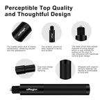 aMagisn 70cm Invisible Straight Pull Selfie Stick Sports Camera Accessories, Single Rod, Rod+1/4 Turn 3 Jaw+Screw, Rod+1/4 Turn 3 Jaw+Screw+Phone Clip