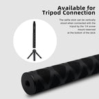 aMagisn 70cm Invisible Straight Pull Selfie Stick Sports Camera Accessories, Single Rod, Rod+1/4 Turn 3 Jaw+Screw, Rod+1/4 Turn 3 Jaw+Screw+Phone Clip