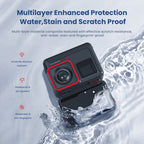 For Insta360 ACE aMagisn Tempered Film Protective Stickers Sports Camera Accessories, 3 In 1, 6 In 1
