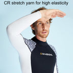 DIVE & SAIL 3mm Warm One-Piece Long Sleeve Wetsuit Thickened Winter Swimming And Surfing Suit, S, M, L, XL, XXL