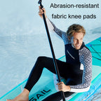 DIVE & SAIL 3mm Warm One-Piece Long Sleeve Wetsuit Thickened Winter Swimming And Surfing Suit, S, M, L, XL, XXL